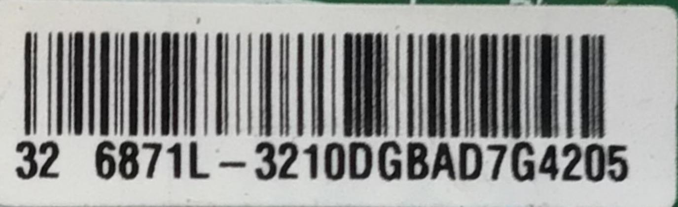 KIT DE TARJETAS PARA TV VIZIO / MAIN XGCB02K012 / 715G7487-M03-001-004K / FUENTE PLTVGL451GXTA / 715G7734-P01-000-002H / T-CON 6871L-3210D / PANEL TPT315B5-EUJFFE / MODELO D32X-D1 LTT7UKB - Imagen 2